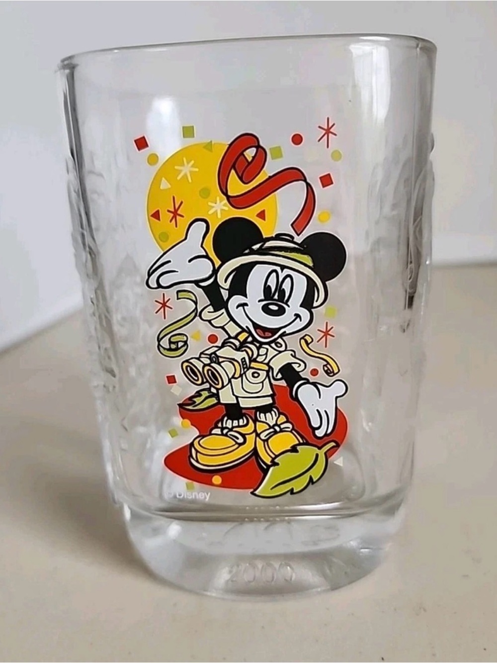 Disney Mickey Mouse Explorer Glass - McDonalds edition